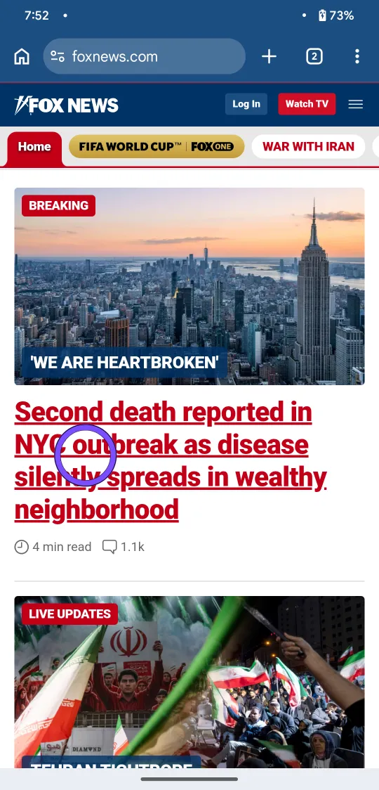 ScreenZoom Pro magnifying text on screen